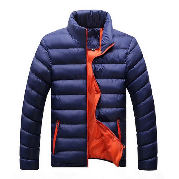 

men's lightweight stand collar packable down jacket, Tan;black