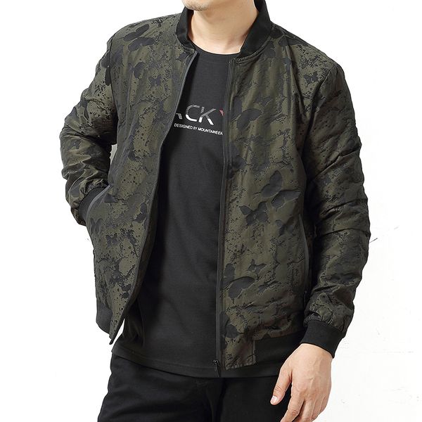 

autumn and coats 2018 new large size 8xl 7xl 6xl 5xl breathable mens jackets casual male spring man windbreaker jaket anorak, Black;brown