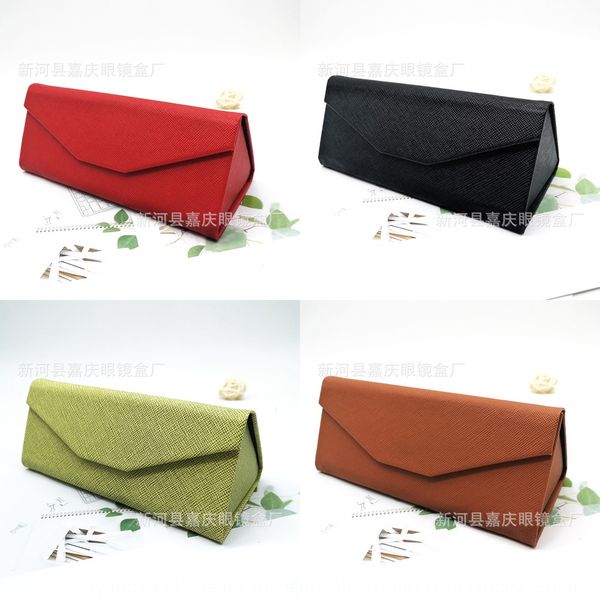 

atmospheric pu folding case sun case sun box sunglasses optical glasses box portable printable