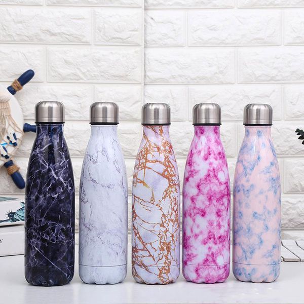 

portable new fashionable stainless steel 500ml water bottle double walled insulated thermal bowling shaped water bottle