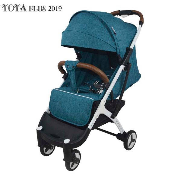 

babyyoya yoyaplus lightweight baby stroller folding portable baby carriage trolley summer and winter white frame