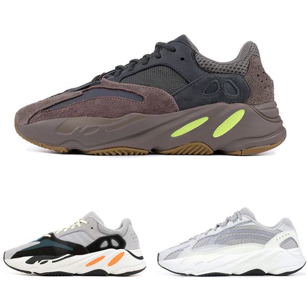 

2019 высокое качество 700 волна Бегун сиреневый кроссовки мужчины 2018 Новый Kanye West диз