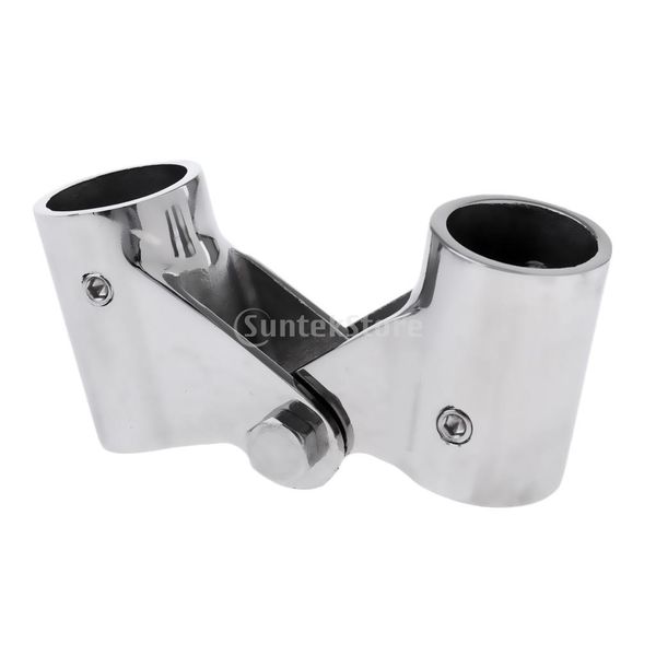 

marine 316 stainless steel boat rail fittings folding swivel tube pipe connector 20mm/22mm/26mm