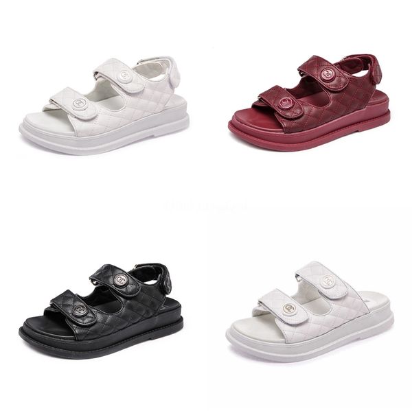 

women flats sandals gladiator summer transparent open toe jelly shoes ladies vintage roman buckle strap beach sandals big size cc11#768, Black