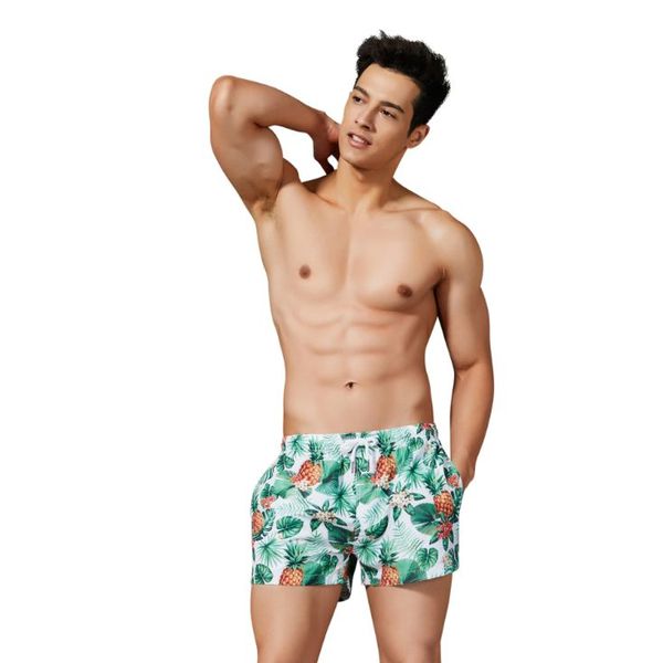 Nieuwe jongen zwempak man sexy zomer zwembroek creatief ontwerp surfplank shorts maillot de bain badpak hot