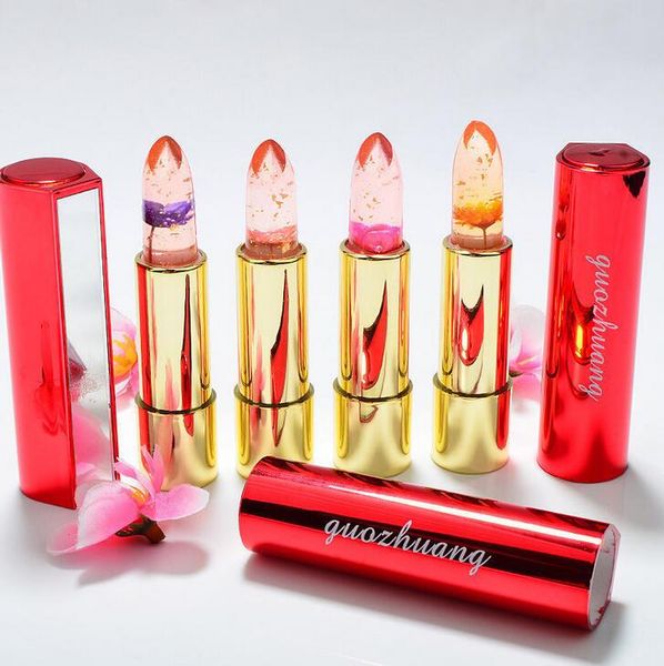 

kailijumei same paragraph lipstick moisturizer bright lip cosmetics waterproof lipstick flower jelly lipsticks 4 color perfect lipstick