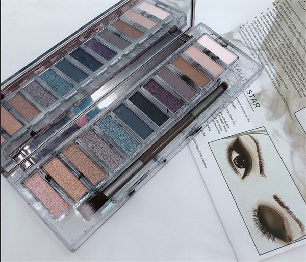 

wholesale makeup nude smoky eyeshadow palette 12 color eyeshadow palette dhl ing