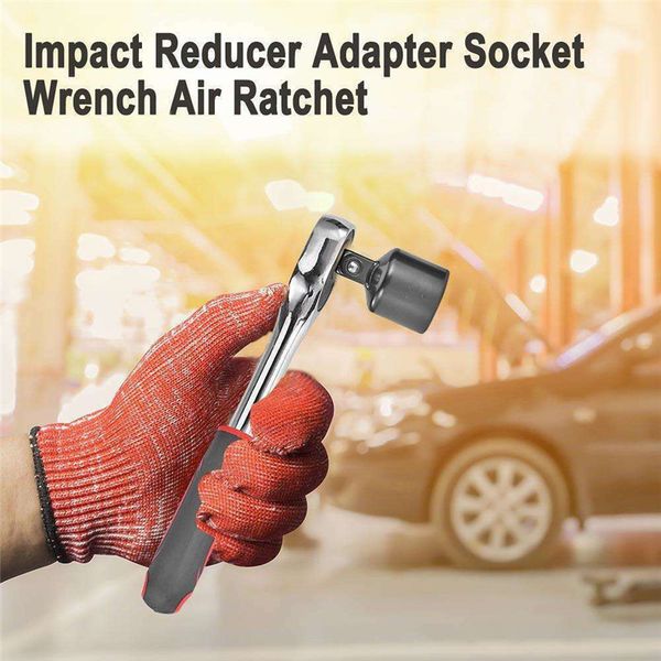 

1 clé à douille d'adaptation pour réducteur d'impacts pcs à cliquet pneumatique