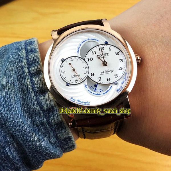 

8 цвет высокое качество bovet 19thirty dimier rnts0012 белый циферблат автоматические мужские часы rnts0001 розовое золото корпус кожаный ре, Slivery;brown