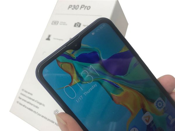 

Full screen Curved screen P20 Pro 3 cameras Android 8 P20pro 1GB/4GB Show fake 4GB RAM 128GB ROM Fake 4G LTE Unlocked Cell Phone Free ship