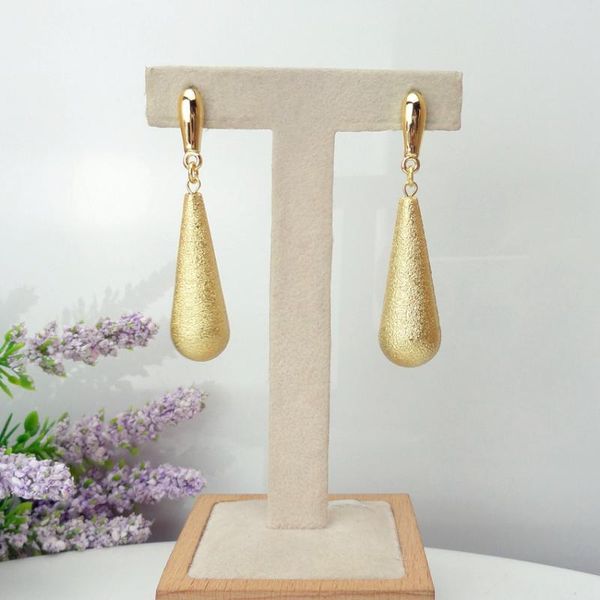 

yuminglai 24k dubai gold earrings italian earrings for women fhk9328, Silver
