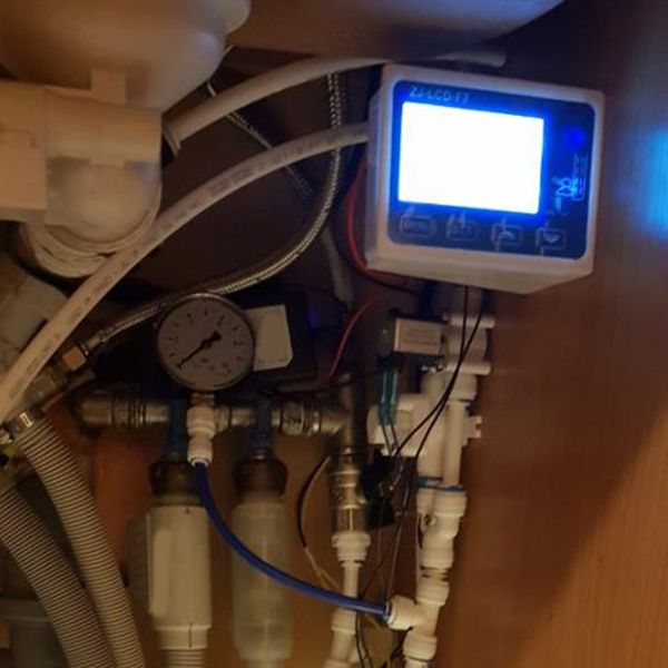 

bmby-pure water filter controller display zj-lcd-f7+solenoid valve+switch+flow sensor+tds