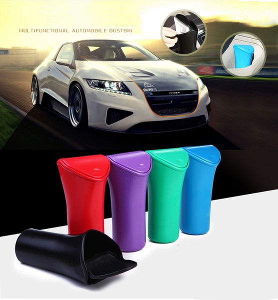 

car auto garbage trash rubbish can garbage automotive umbrella trash waste storage vehicle cup-shaped bin ing