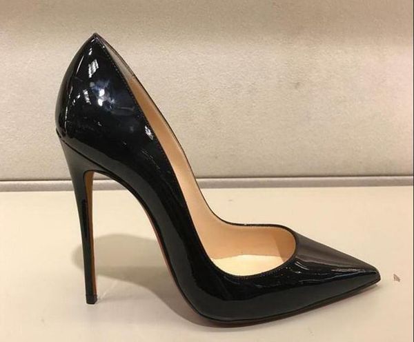 

Высочайшее Качество Женская Обувь Красные Низы Высокие Каблуки Сексуальный Остр