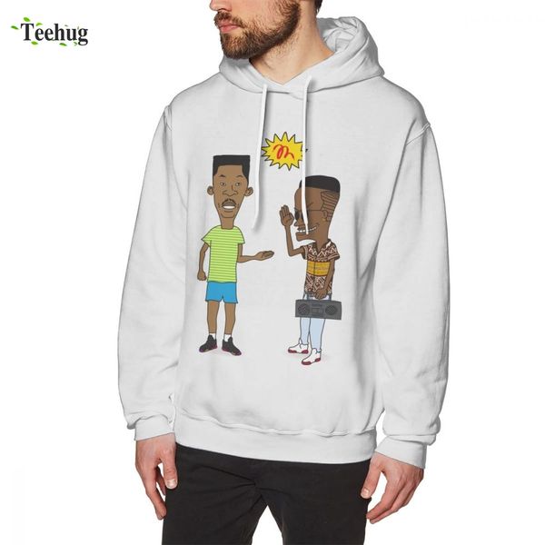 

graphic beavis and butthead or the fresh prince of bel air hoodies geek custom for boy fashionable new arrival, Black