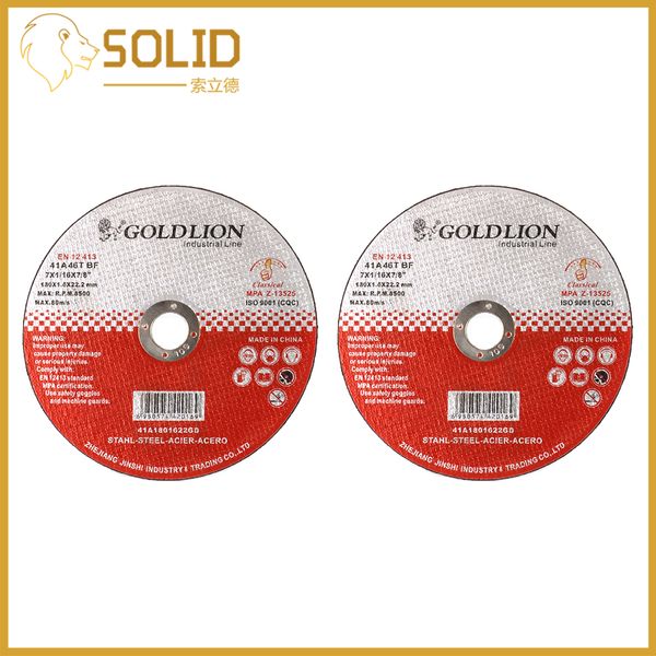 

180x22.23x1.2mm grinding wheel fiber reinforced resin cutting disc grinding wheel blade metal saw blade 3/5/10/15pcs
