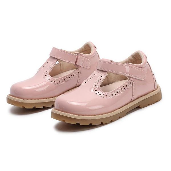

Детская обувь Принцесса Girls School Shoes Красный Розовый Черный Детская кожаная платье