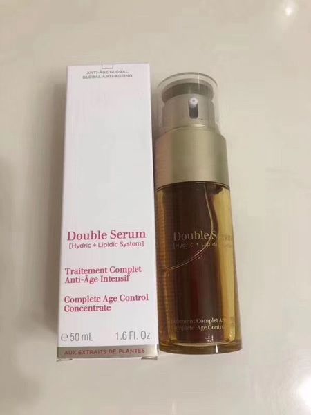 

высокое качество c1arins paris double serum спиртового липидного система traitement complet intensif лица essence 50ml уход за кожей