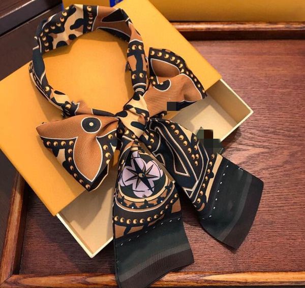 

designer scarf four seasons wild silk small square silk scarf multi functional small gifts wholesale activities accessories, Blue;gray