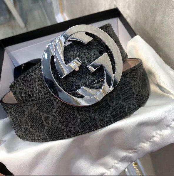 

2019new стиль ремень высшего качества реальный кожаный дизайнер ремни роскоши моды ремни для мужчин и женщин бренд пряжки ремня с коробкой, Black;brown