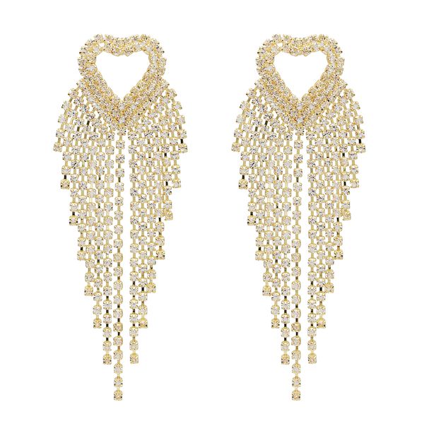 

new fashionable fashionable female love ear act the role ofing tassel w pendant women's fashion earrings head ornaments pendant jewelry, Silver