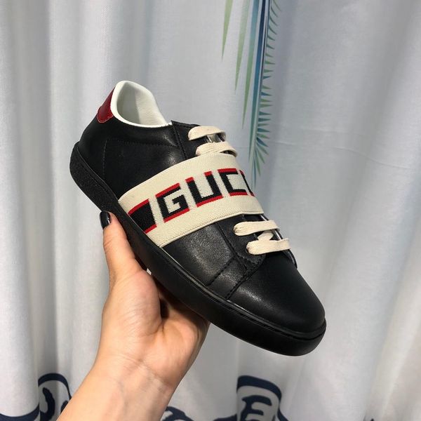 

Hot selling classic high quality casual leather fashion men and women leisure sports shoes with box 35-45