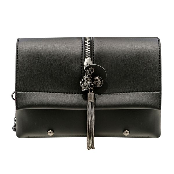 

women's fashion retro style zippered hand shoulder bag women shoulder bag chain strap flap designer handbags clutch h30527