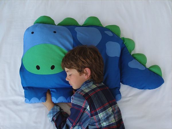 

cute cartoon children pillowcase kids animal pillowcase boys dylan the dinosaur pet pillow sham for children k724 pillow case