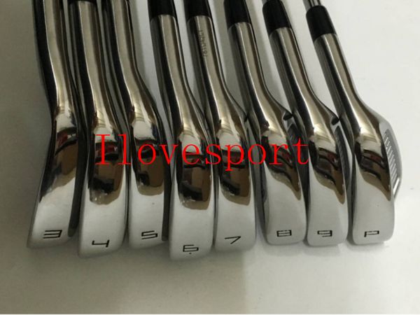 

golf clubs p760 golf irons p-760 irons set 3-9p r/s graphite/steel shafts dhl ing