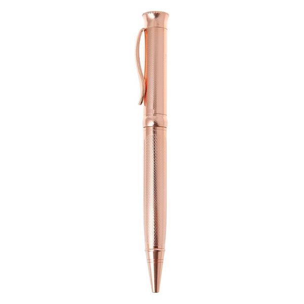 

luxury metal ballpoint pen medium nib signature ball pens for business writing office school supplies l41e, Blue;orange