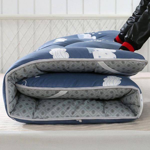 

bedroom mattress pad folding anti-slip mattress pad floor sleeping mat cloud tatami bedroom dormitory carpet wholesale