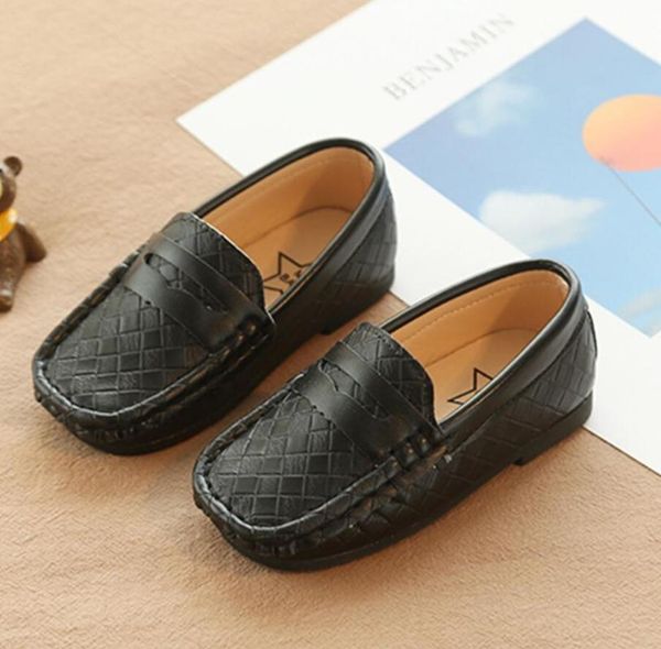 

casual children shoes candy color girls princess shoes spring new fashion leather baby boys sneakers kids soft single, Black;grey