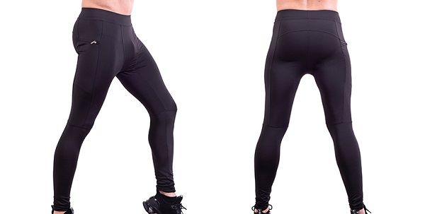 

новые поступление мужчин брюки sports trainingg высокого elastivc быстрых сухой нога gings мужского фитнес зал колготки бегущих брюки, Black;blue