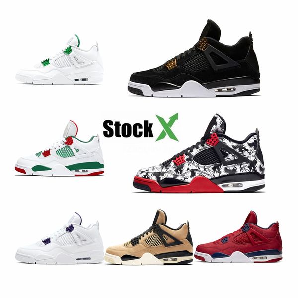 

carnival court purple bred jumpman 4 4s iv cactus jack mens basketball shoes white cement denim blue men sports sneakers #893