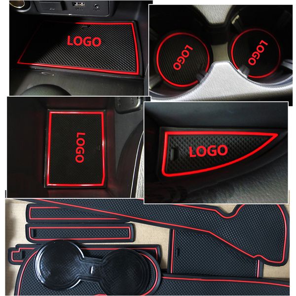 

anti-dirty pad for mini r56 r57 hatch one cooper s 2006-2013 door groove gate slot car interiors gel pad rubber mat
