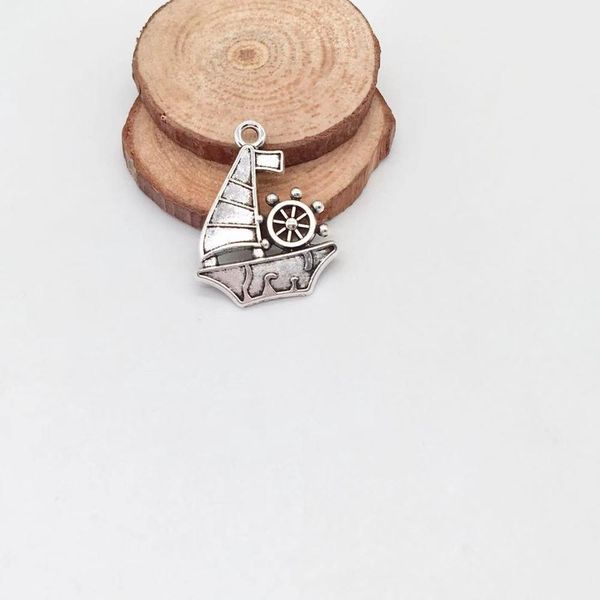 

оптовая продажа 15 шт корабль лодка паром подвески металлический руль fit diy ручной работы ожерелье серьги браслет подвески изготовление юв, Bronze;silver