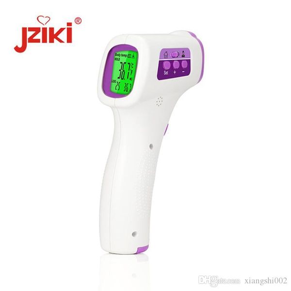 

jziki infrared thermometer digital electronic bady care forehead babylis testa non-contact temperature measurement device