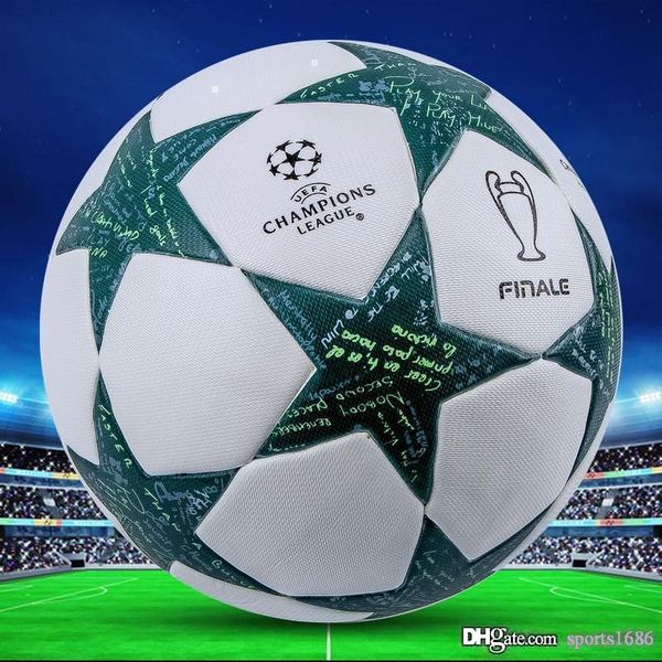

1 2019 copa america soccer ball final kyiv pu size 5 balls granules slip-resistant football ball 16 70