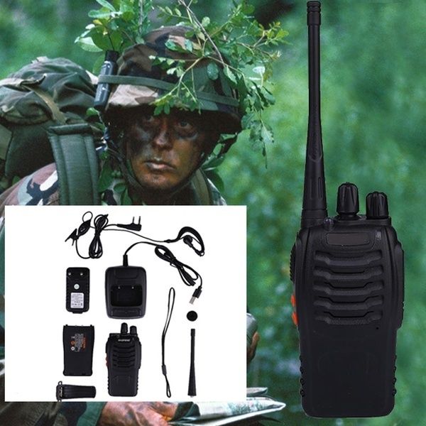

5вт баофэн в bf-888s портативной рации с 2800mah аккумулятор и гарнитура открытый инструмент коммуникации портативный полевой рации