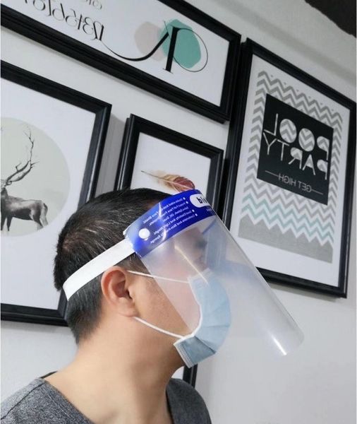 

anti-fog face shield full face with spong eisolation protective mask prevent splashing droplets protective products dhl