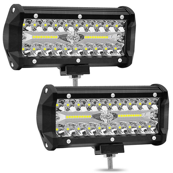 

cross-border headlamp for led bar7 inch 120w headlamp of off-road vehicle