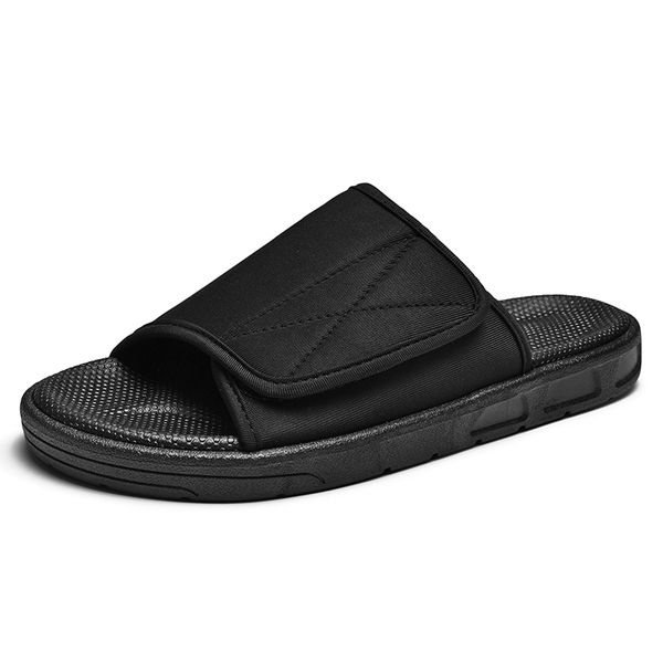

women slippers men fashion summer casual couples shoes indoor household slippers chaussures female large size 35-44, Black