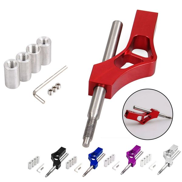 

car aluminum shift knob expansion adjustable height lever extender gear shifter
