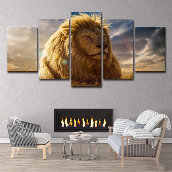 2019 Hd Printed Animal Lion King Poster Group Painting Wall Art Room Decor Print Poster Picture Canvas From Print Art Canvas 16 41 Dhgate Com