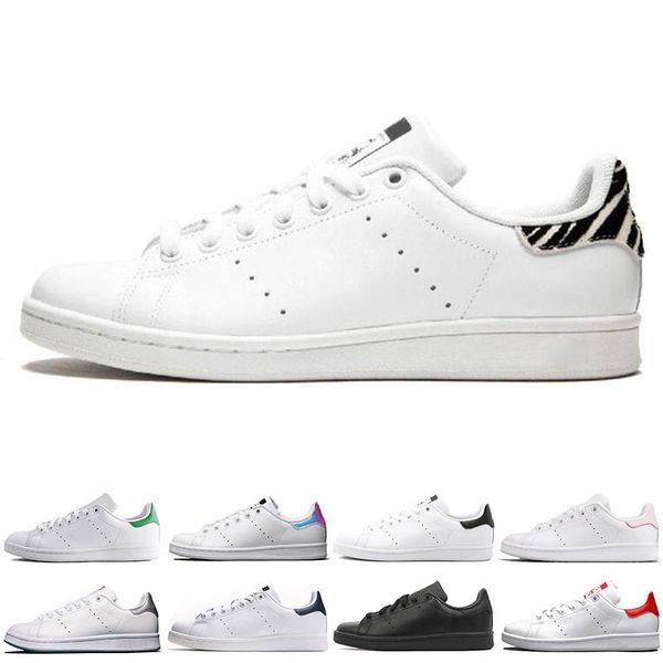 

smith men women stan designer shoes black white red blue silver pink smith sneakers casual shoes leathe size 36-45