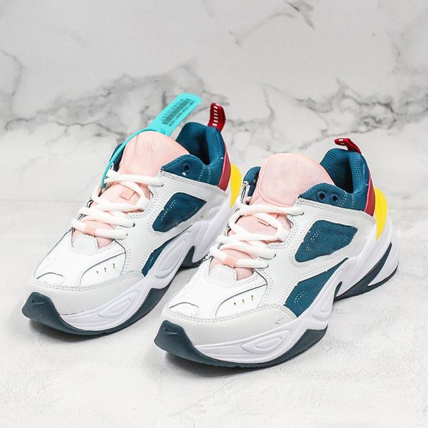 

2019 zoom 2k m2k tekno daddy run shoes 2000 sail white-black dark grey for men's running sneaker shoes sports sneakers shoes