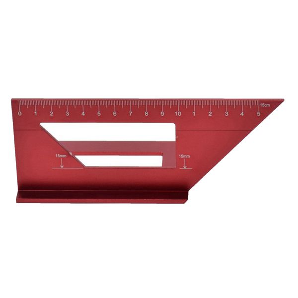 

алюминиевый сплав 90 45 степень угол правитель измерение инструмент деревообрабатывающий правило