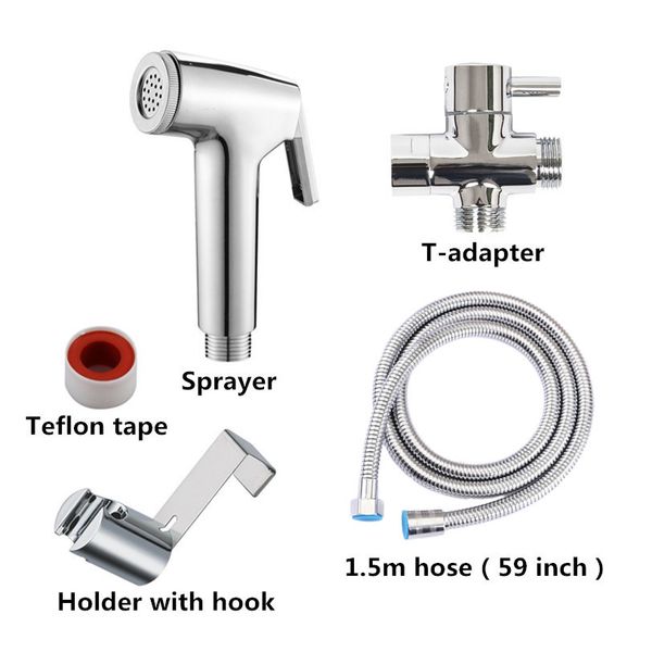 2020 Handheld Portable Diaper Bidet Toilet Shattaf Sprayer Set