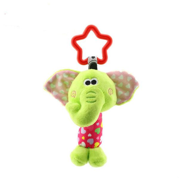

baby kids rattle toys cartoon animal plush hand bell baby stroller crib hanging rattles infant baby toys gifts 35% off