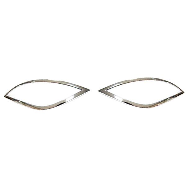 

abs chrome rear fog lights cover foglight fog lights lamp trim for tucson ix35 2010 2011 2012 2013 2014 2015